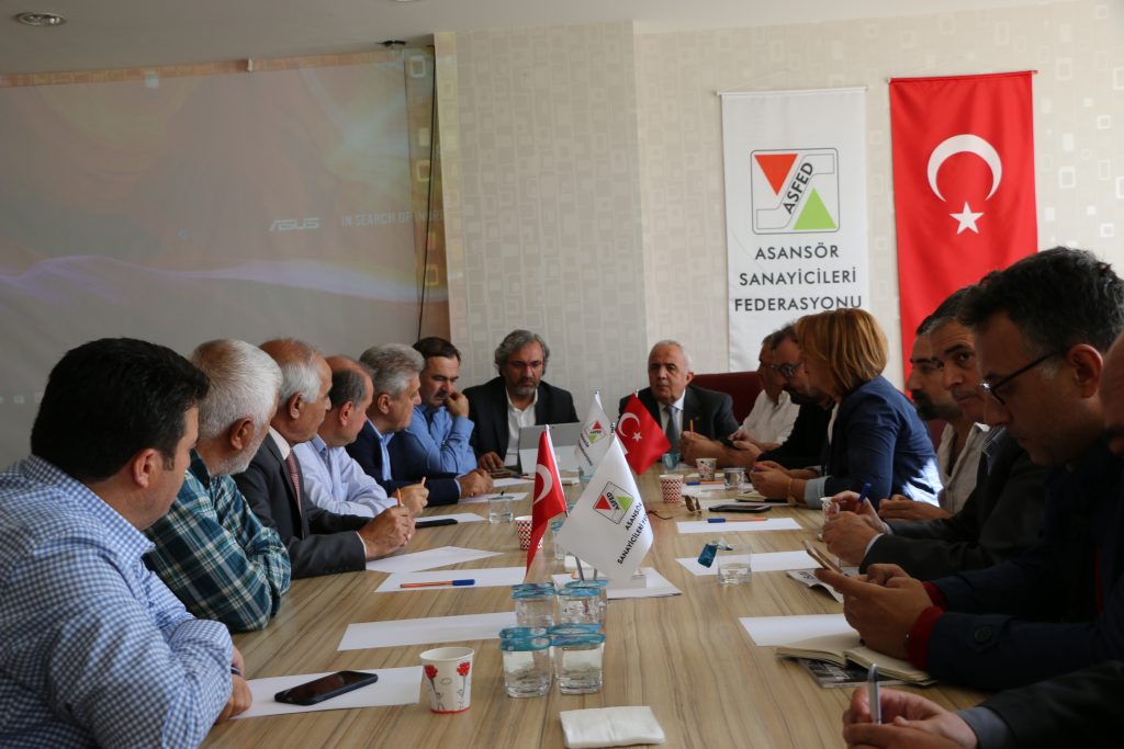 ASFED LİDERLİĞİNDE ASANSÖRDE MARKALAŞMA ÇALIŞMALARI BAŞLIYOR